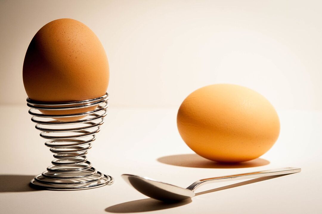 البيض على حمية البروتين